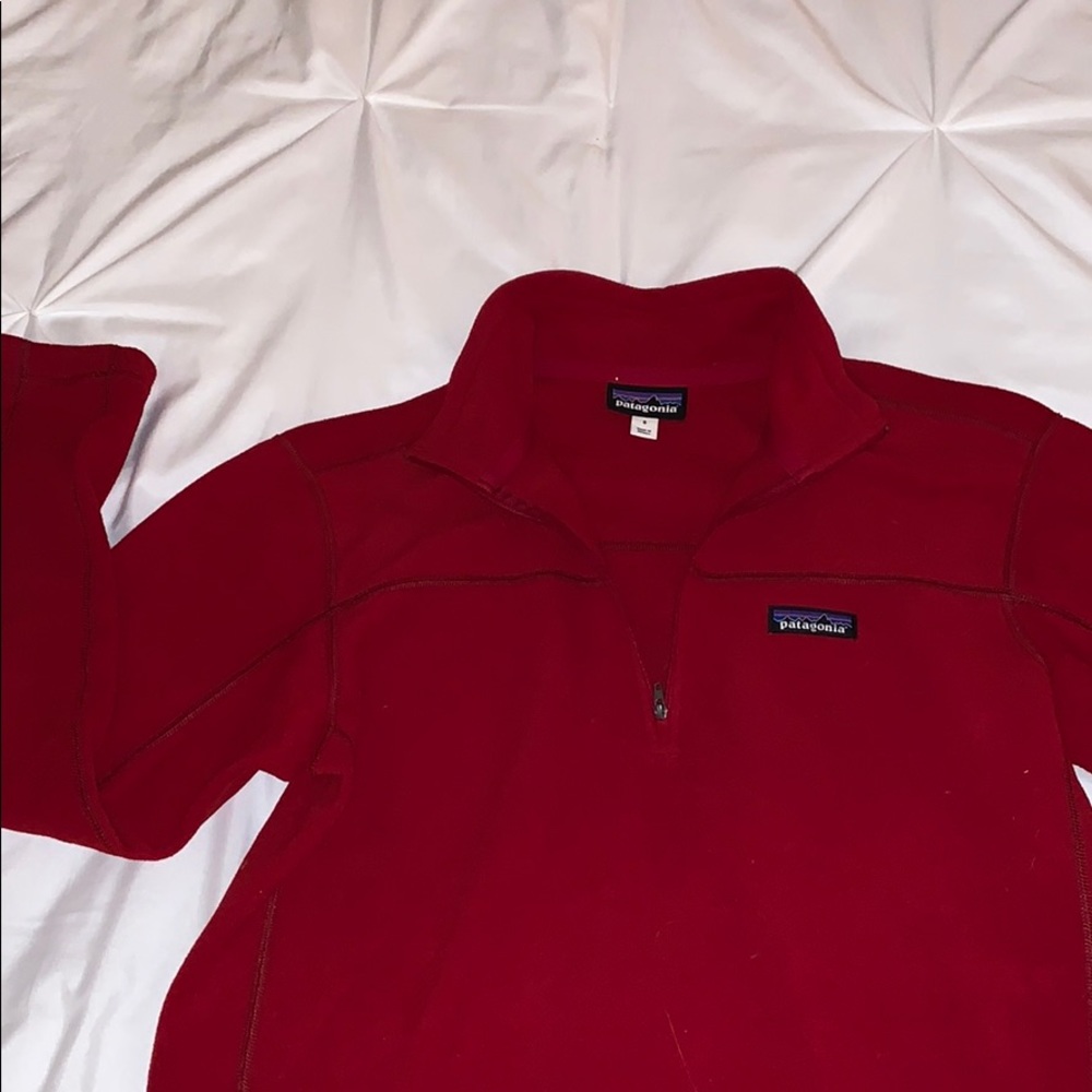 Red Patagonia Fleece